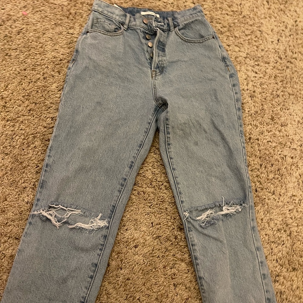 Pacsun ripped mom jeans